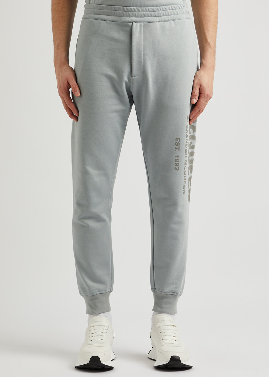Logo-print cotton sweatpants - 2