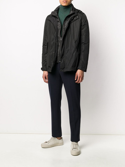 Yves Salomon layered padded jacket outlook