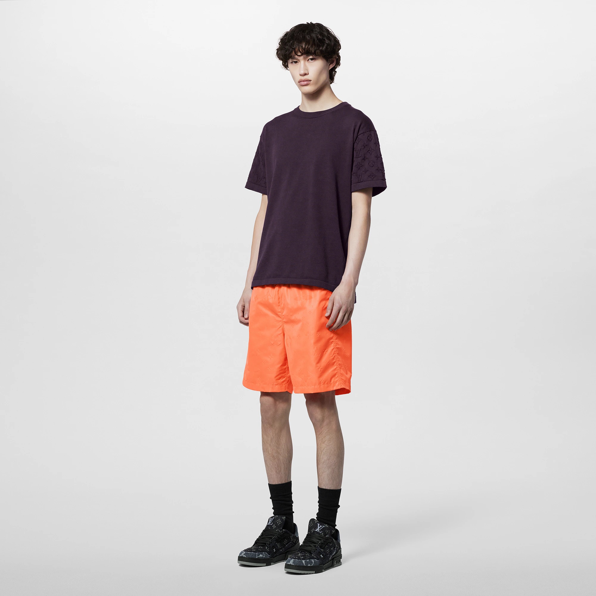 Monogram Nylon Swim Board Shorts - 4