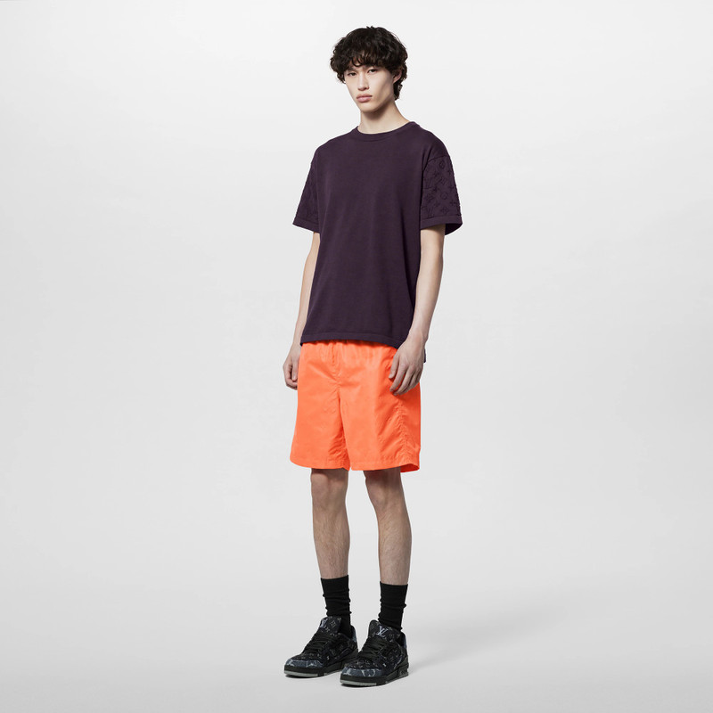 Louis Vuitton Monogram Nylon Swim Board Shorts outlook