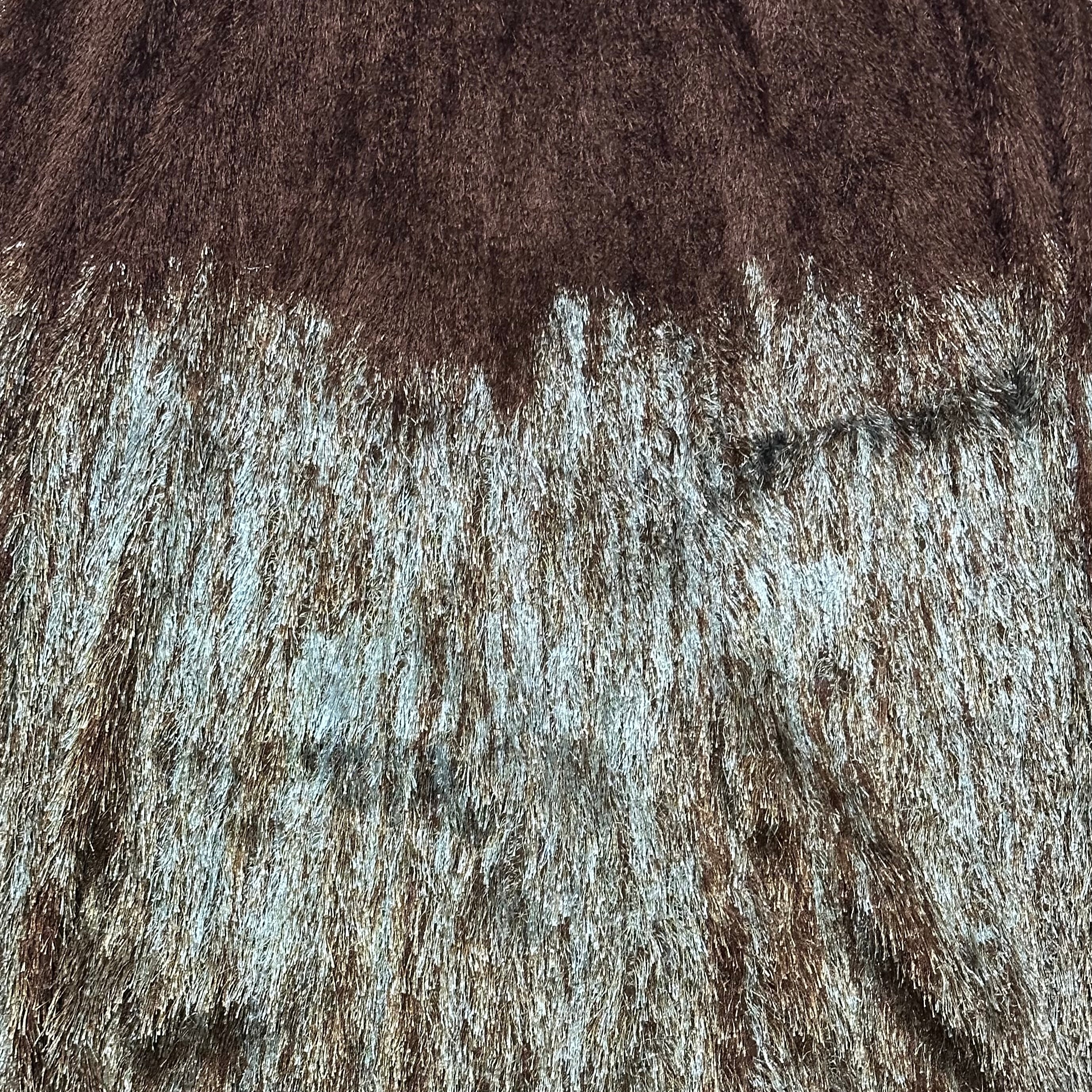 PLEATS PLEASE ISSEY MIYAKE Shaggy Long Skirt - 5