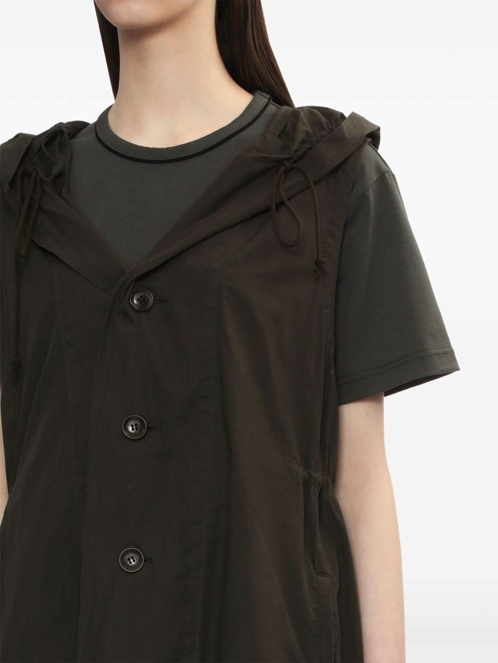 hooded waistcoat - 5