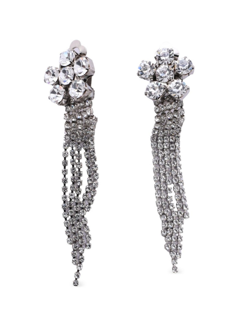 Anice crystal tassel earrings 1
