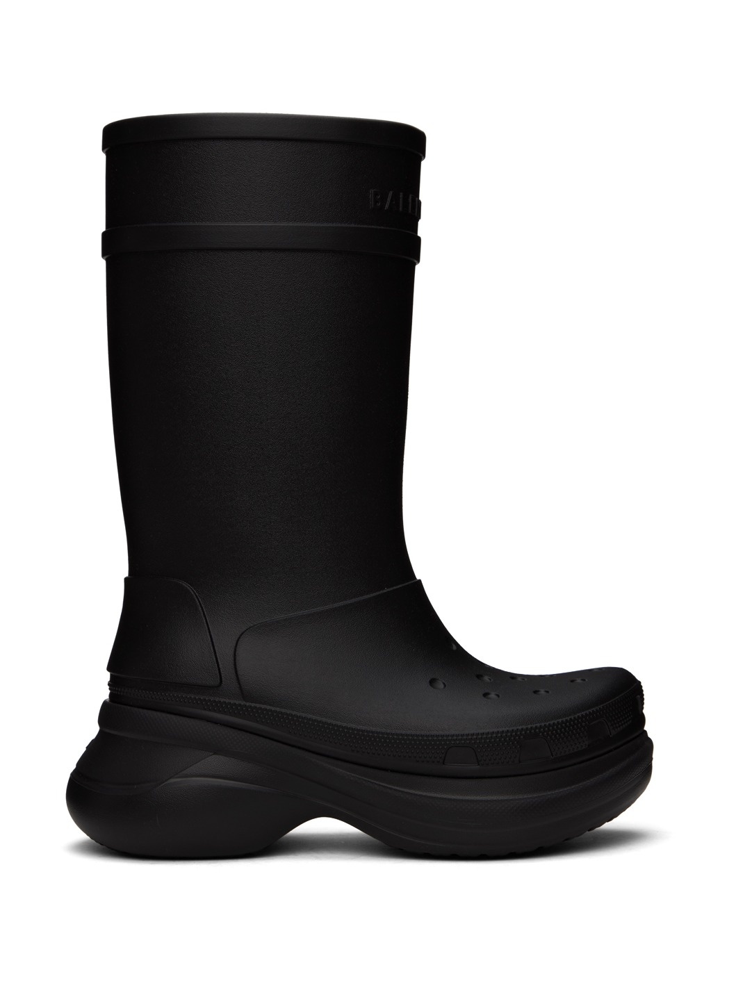 Black Crocs Edition Boots - 1