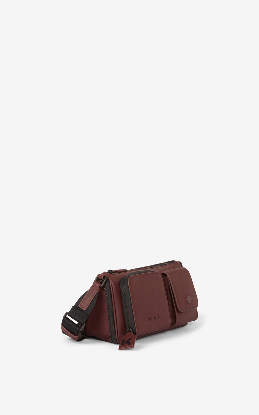 Small KENZO Kompact leather shoulder bag - 2