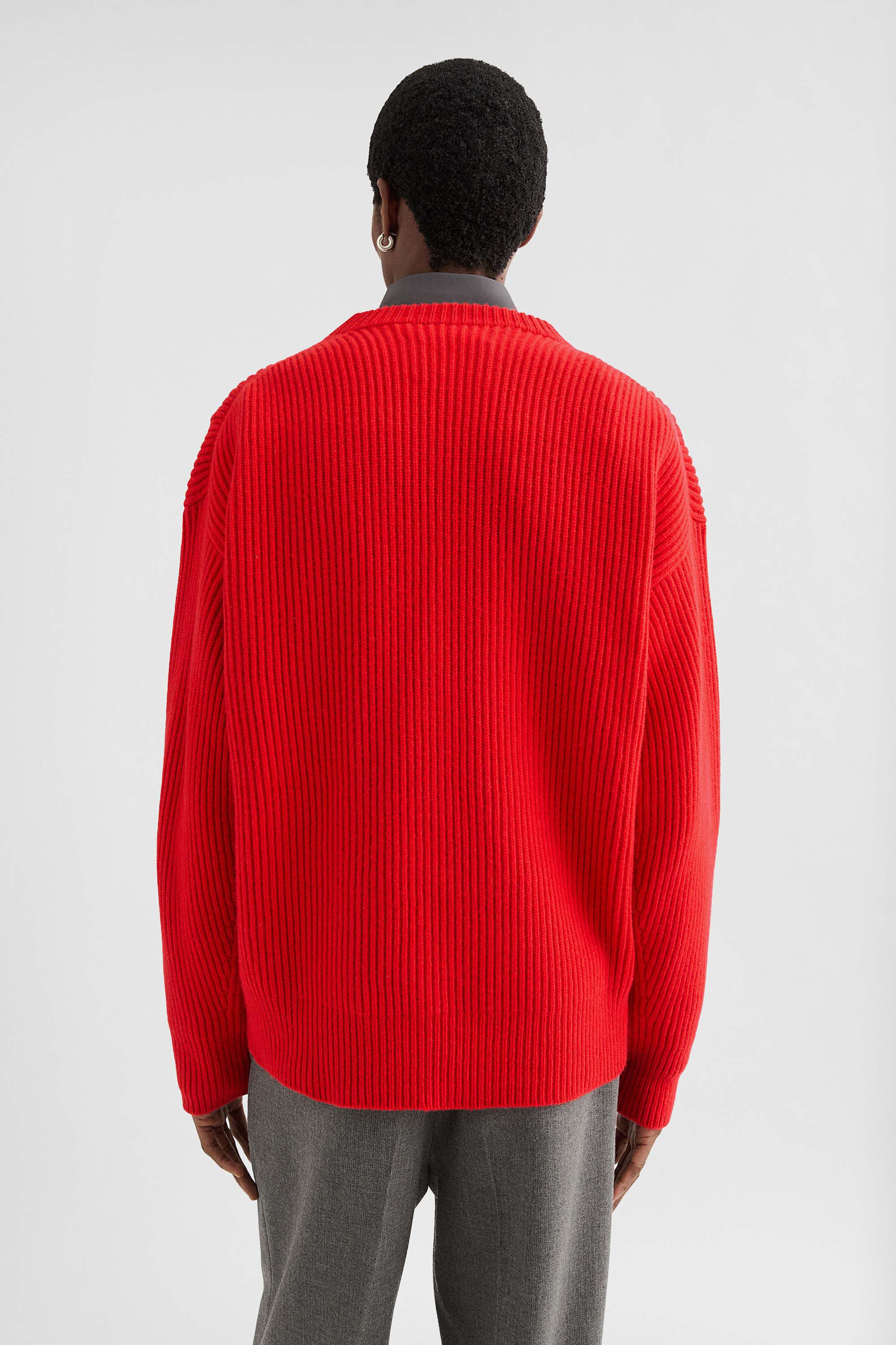 Wool Crew-Neck Sweater - 2