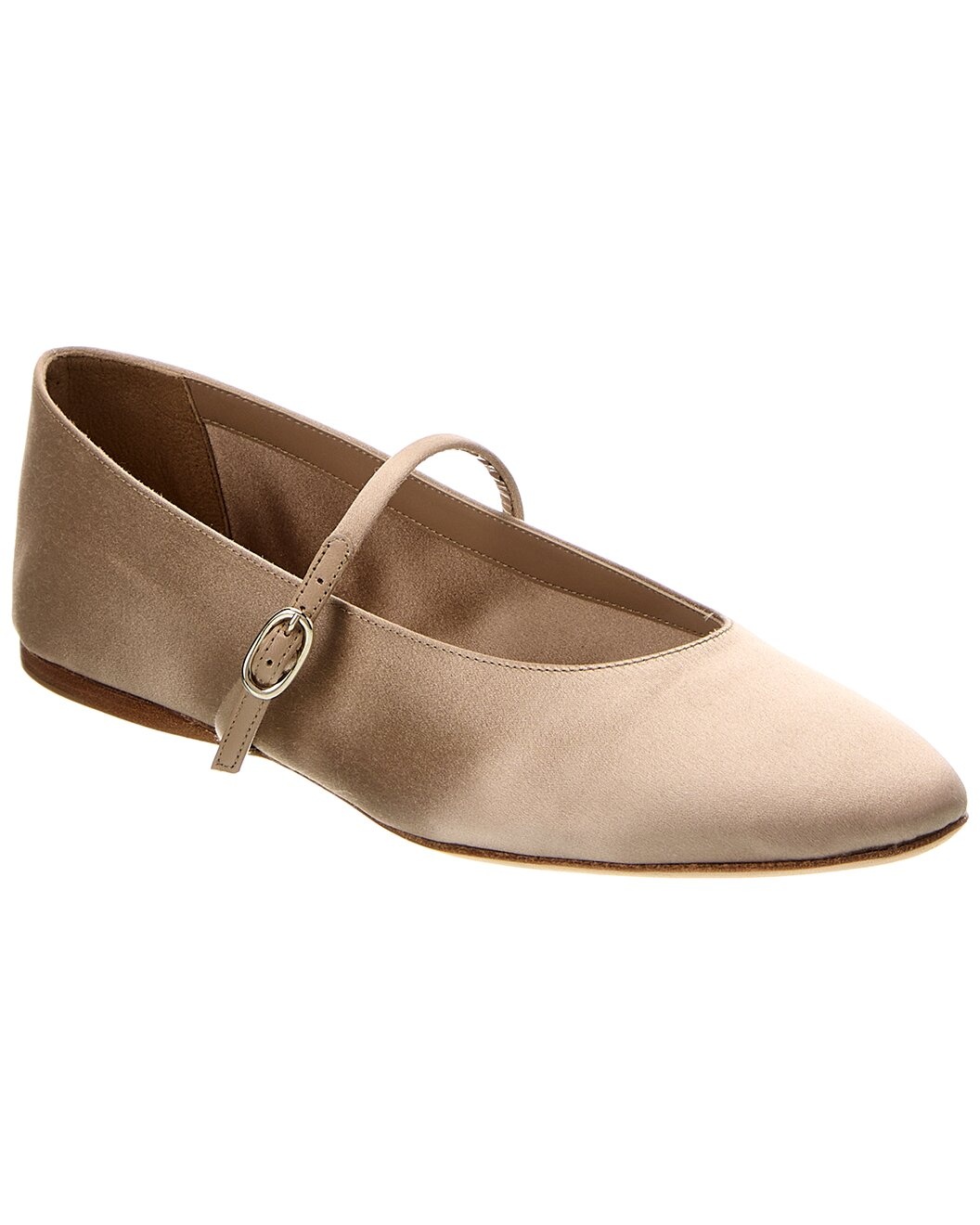 Saint Laurent Gio Silk Ballet Flat - 1