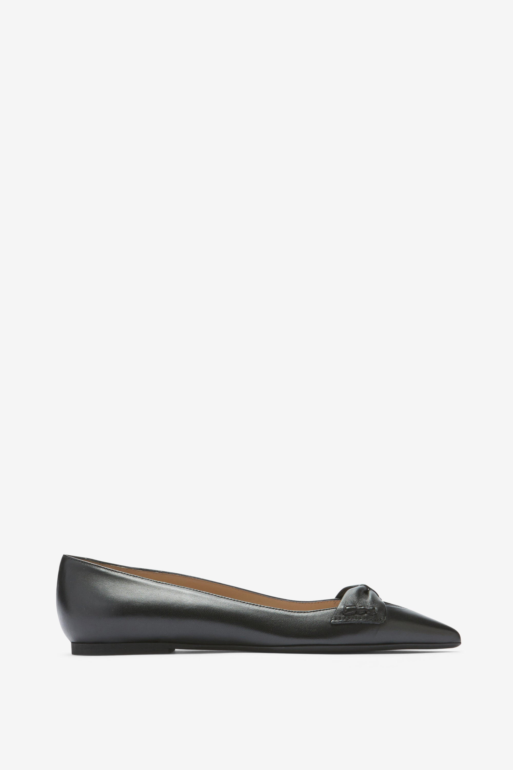 BOW-EMBELLISHED BALLET PUMPS - 1
