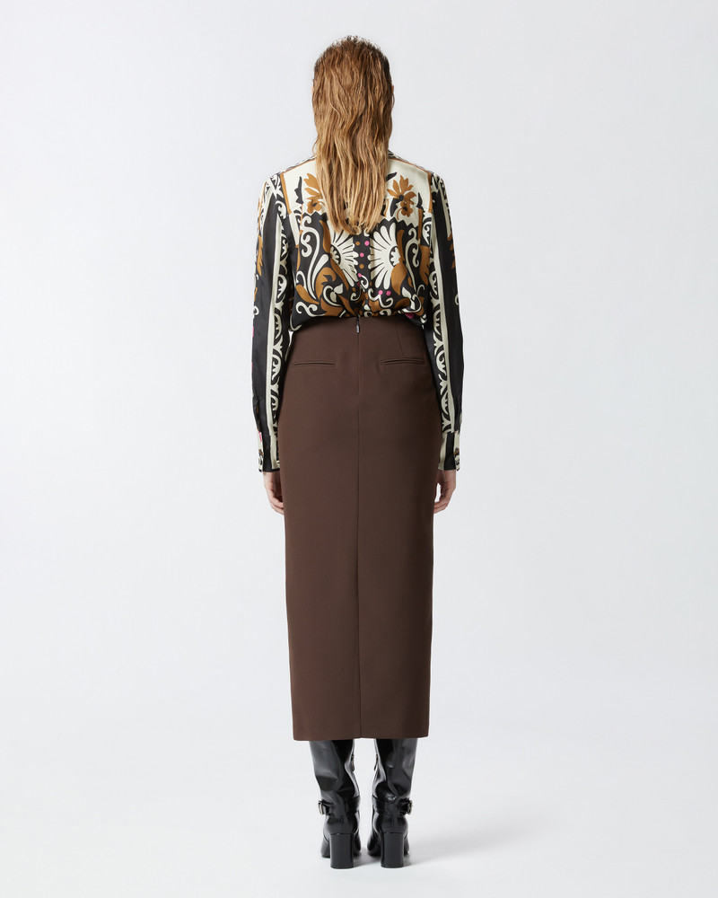 FRONT에 SLIT를 가진 PENCIL SKIRT 4