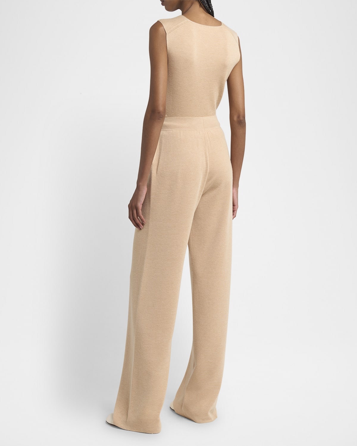Cocooning Delicate Cashmere-Silk Trousers - 4