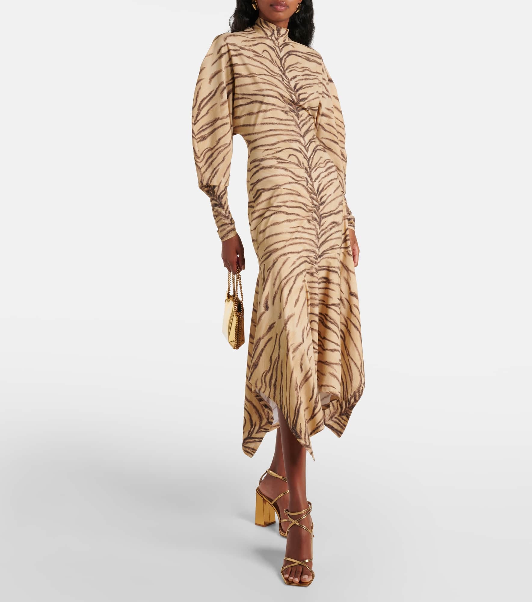 Jersey midi dress - 2
