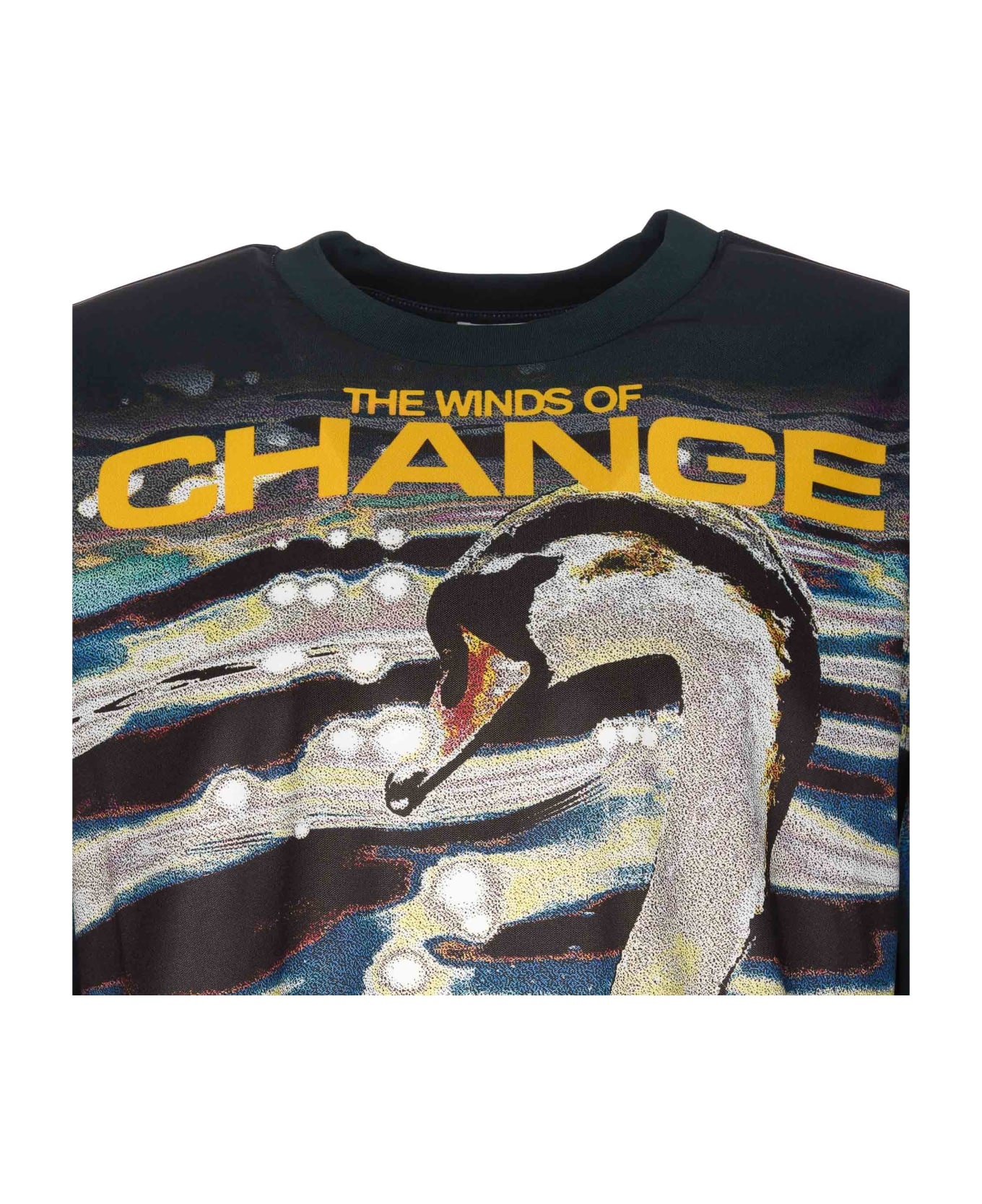 Swan Print Jumper - 4