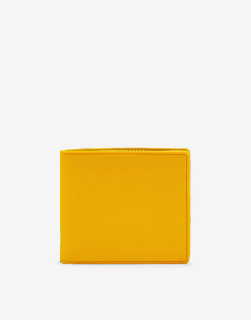 Rubber leather bi-fold wallet - 1