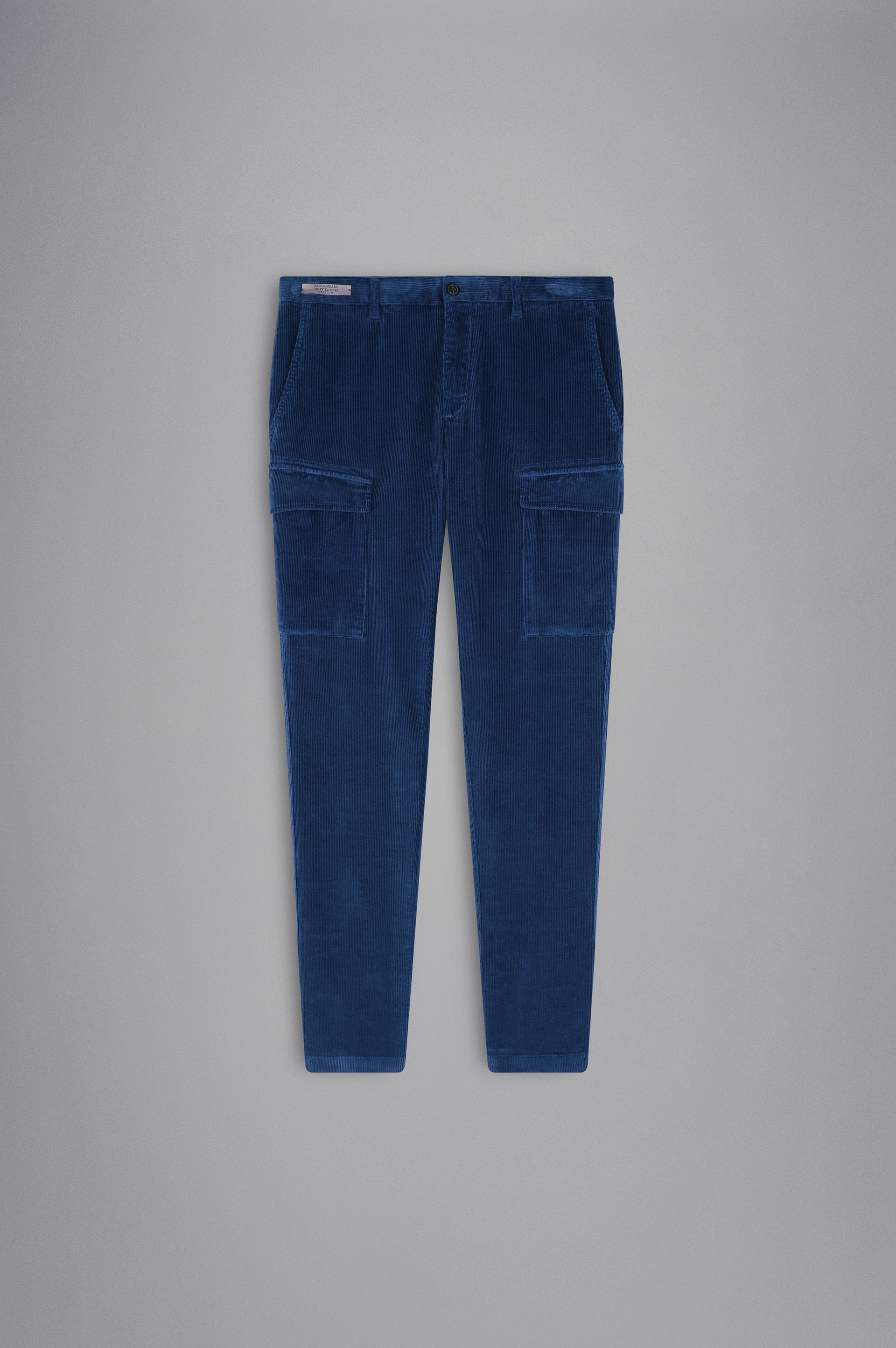 SOFT TOUCH CORDUROY CARGO TROUSERS - 1