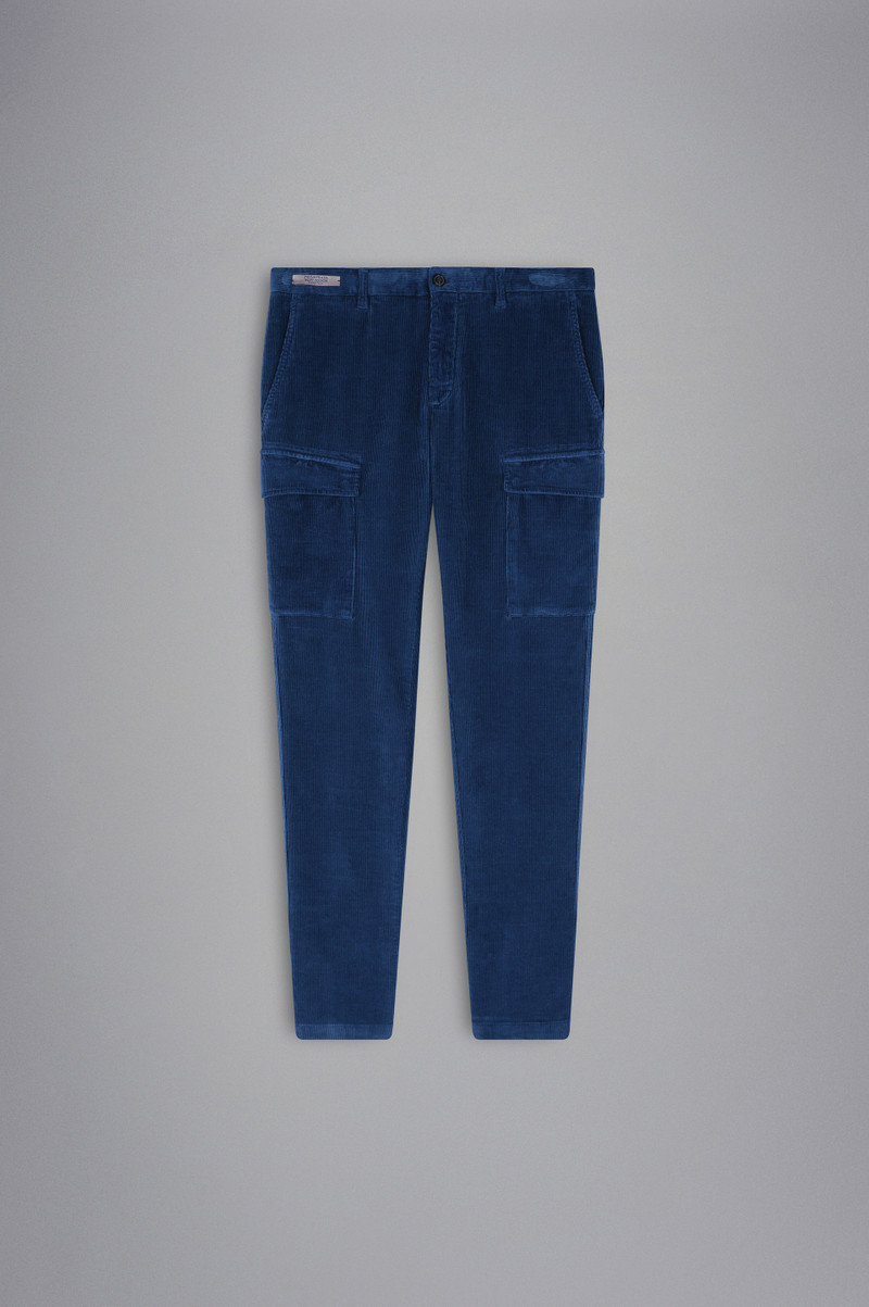 SOFT TOUCH CORDUROY CARGO TROUSERS 1