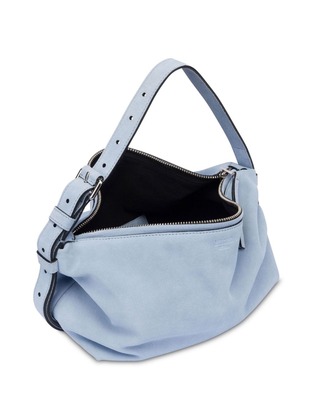 Tie Me suede shoulder bag - 3