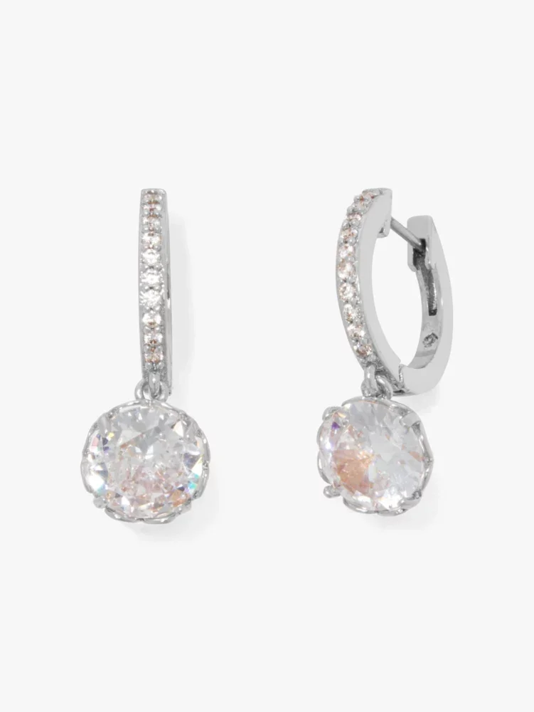 That Sparkle Pavé Mini Hoops - 1