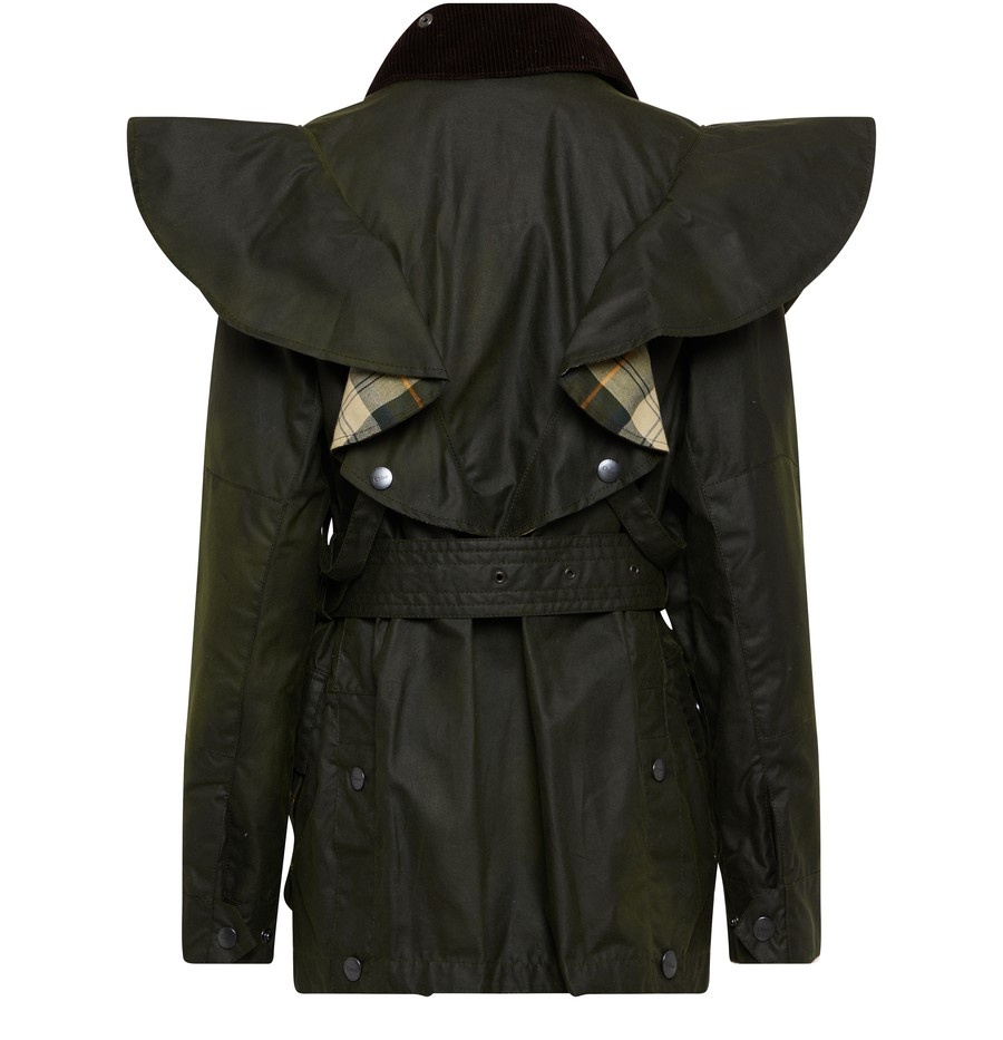 Chloé BARBOUR FOR CHLOÉ DUSTYNラッフルジャケット 【公式通販】