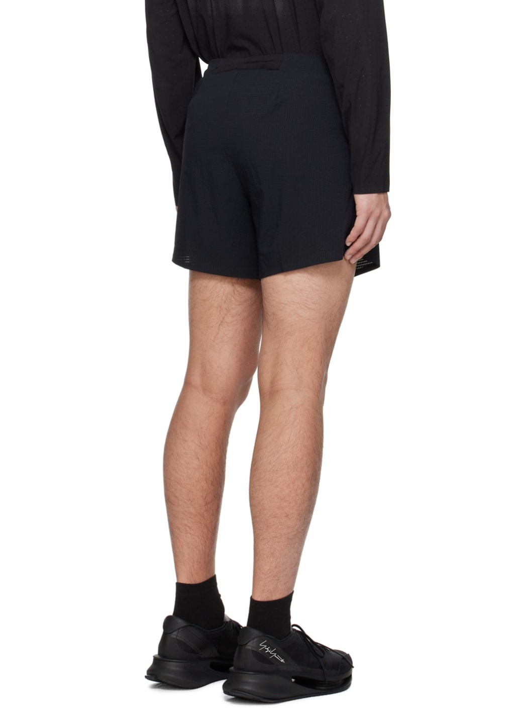Black Printed Shorts - 3