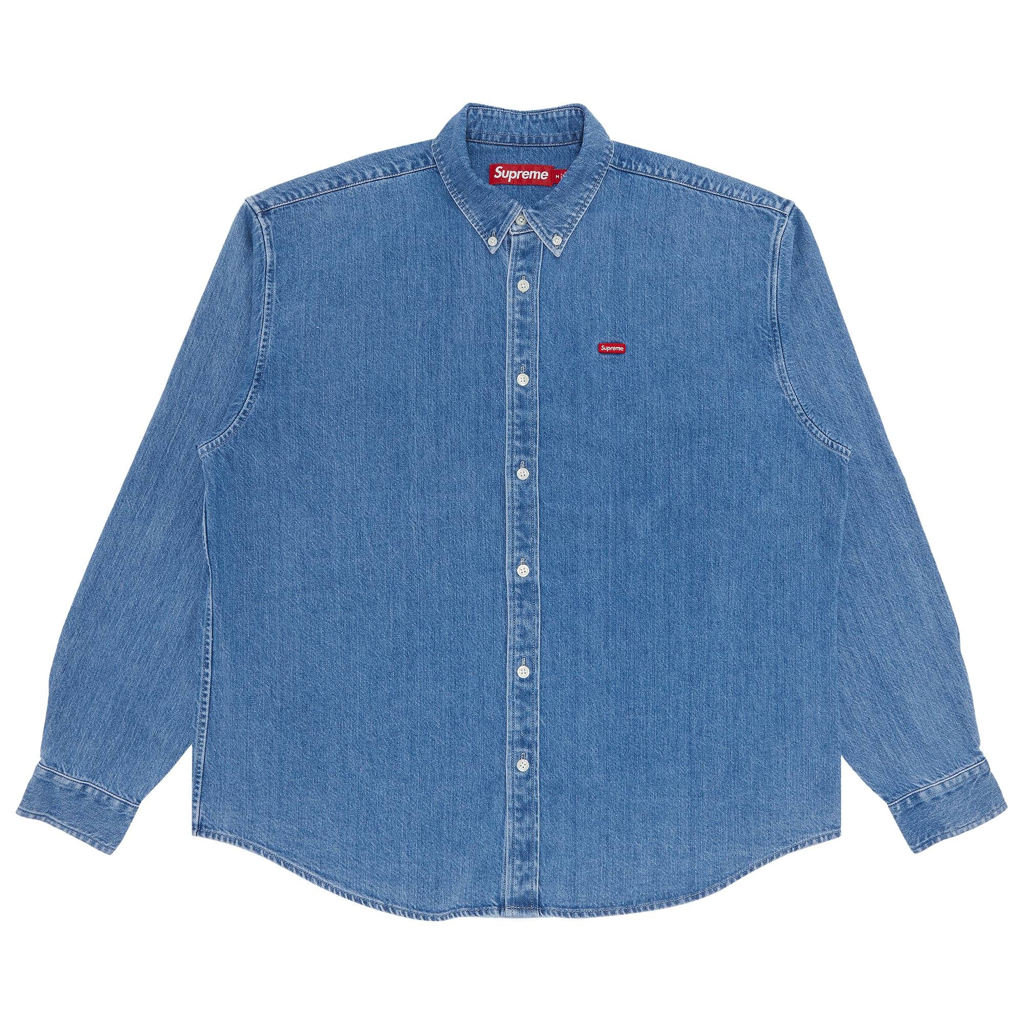 Supreme Supreme Small Box Shirt 'Denim' | REVERSIBLE