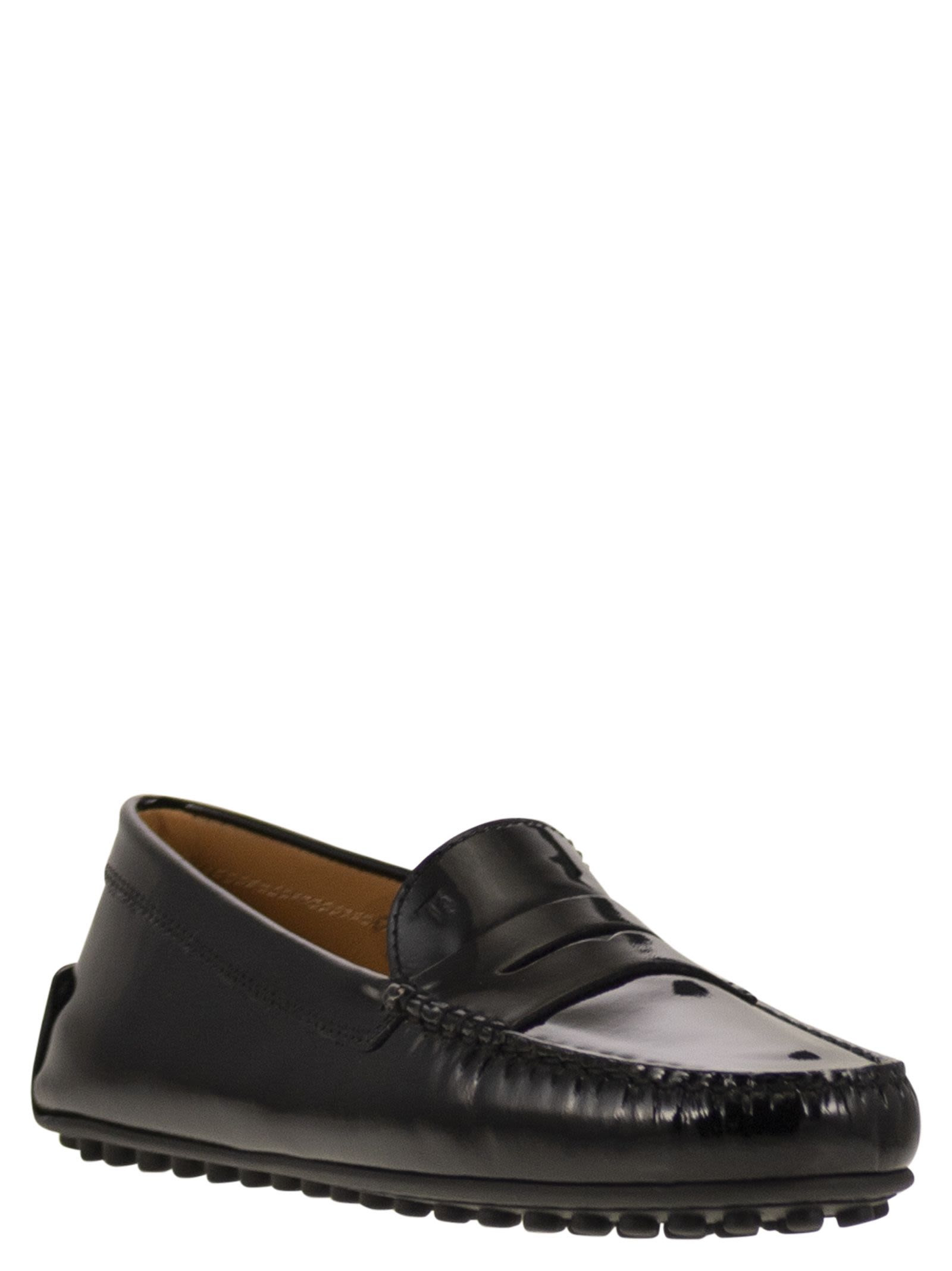 Tod's Women City Gommino Moccasin In Glossy Leather - 2