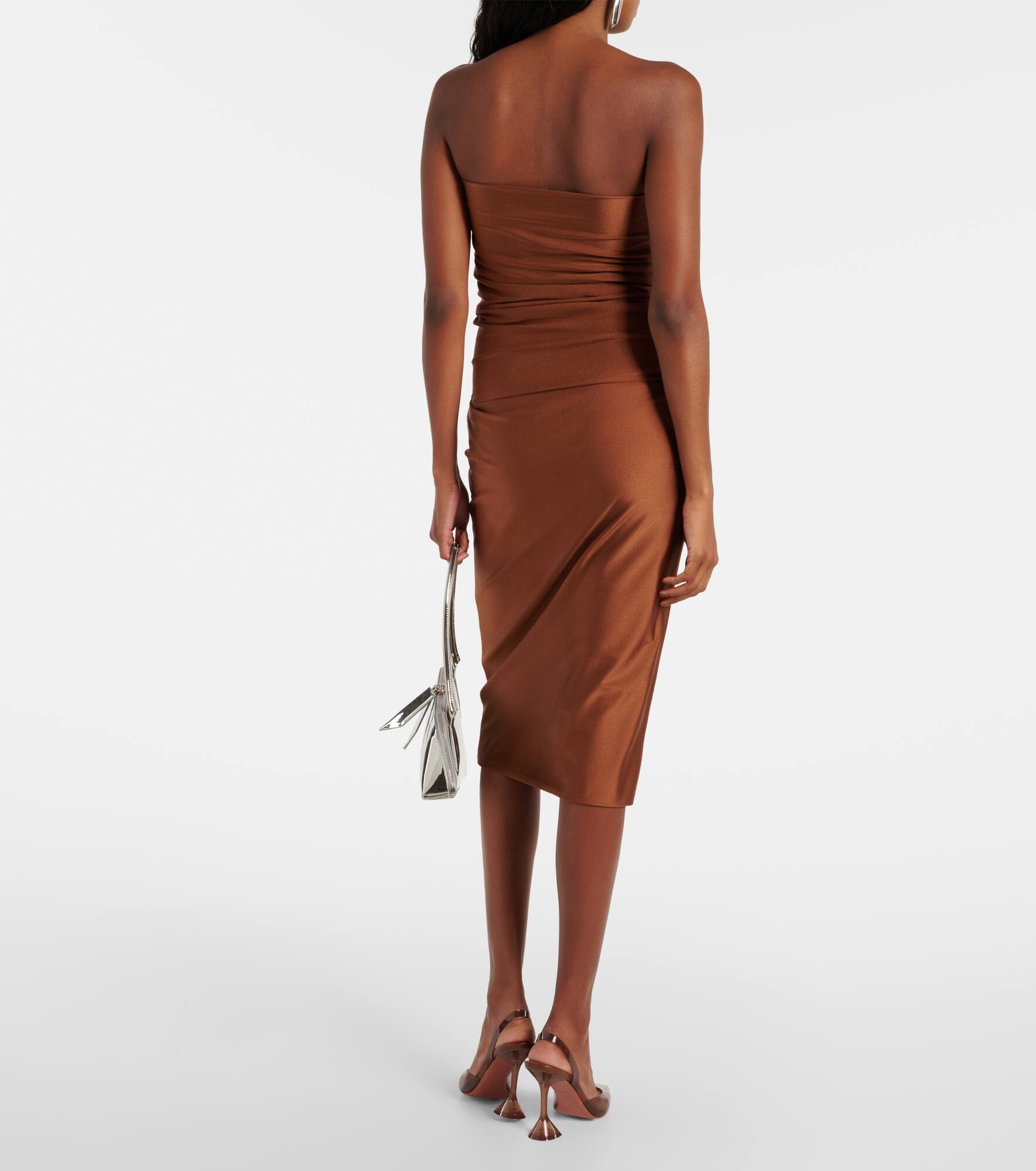 Bilma strapless jersey midi dress - 3