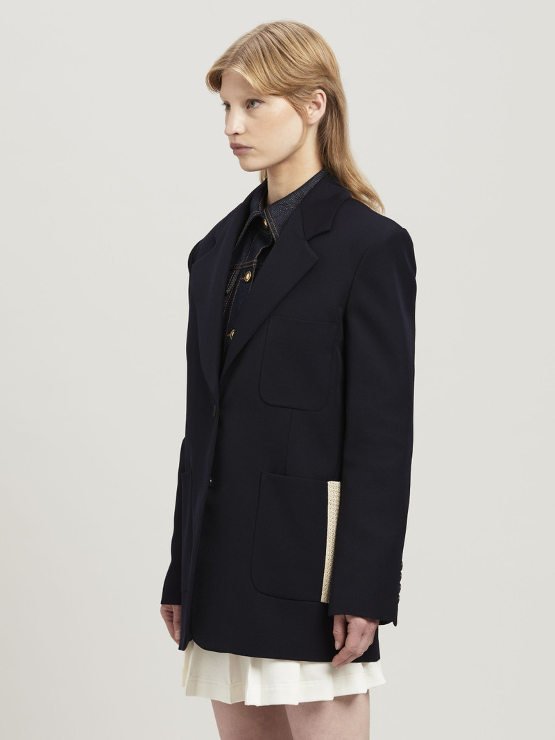 Wool Blend Blazer 4