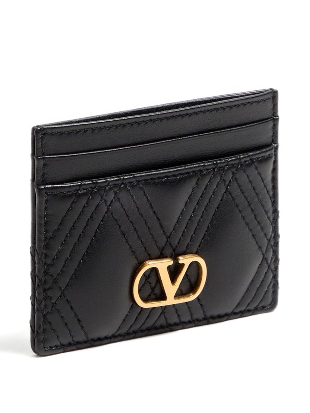 QUILTIE 67 CARDHOLDER IN QUILTED NAPPA LEATHER - 3