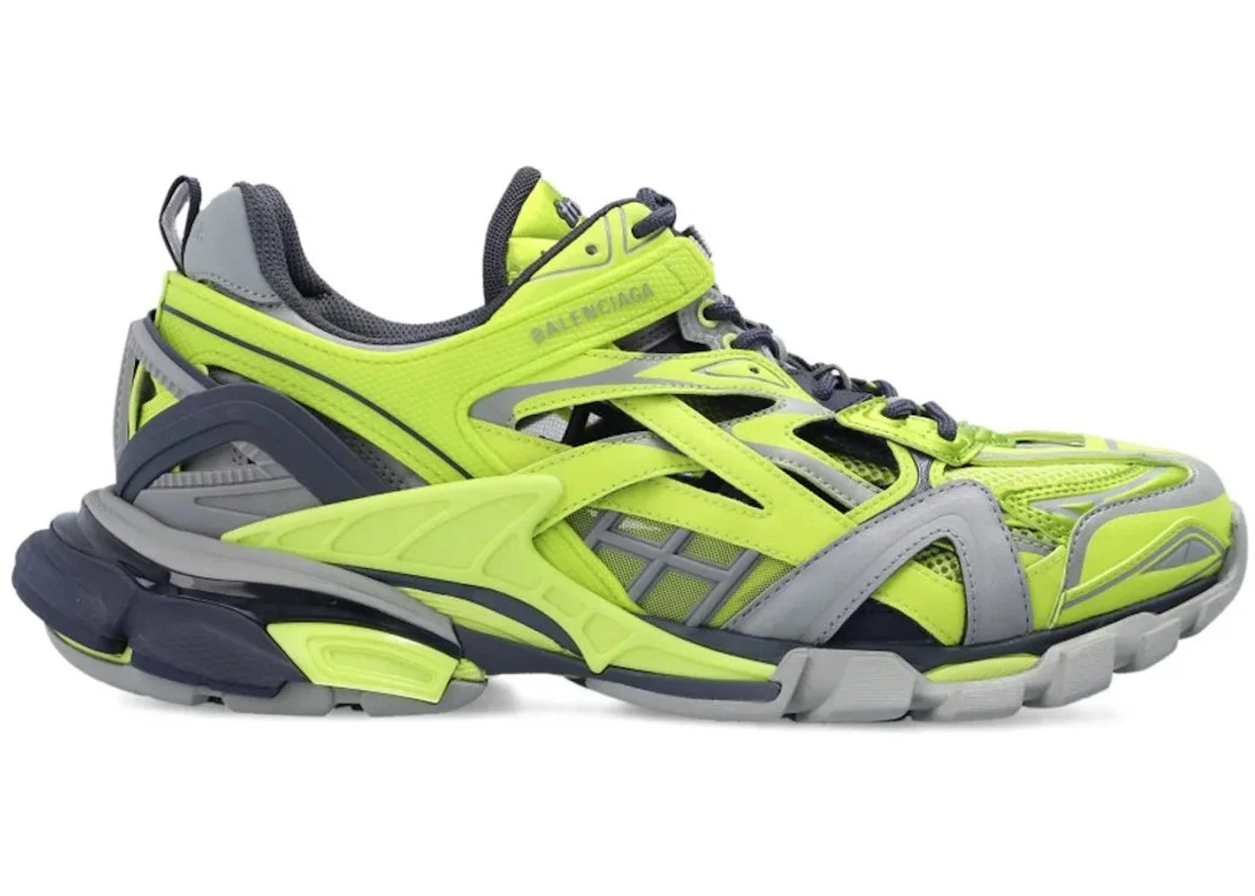 Balenciaga Track 2 Acid Green Grey Dark Grey (Women's) - 1