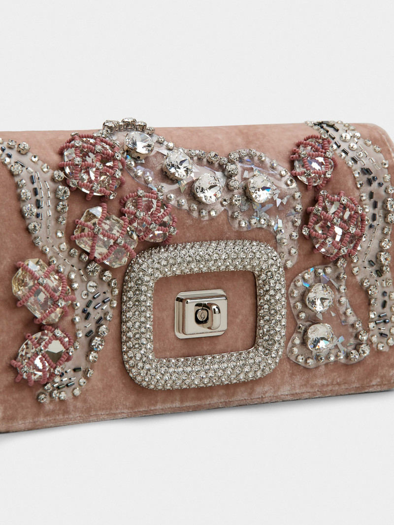 Viv' Choc Shine Camouflage Mini Bag in Velvet 6