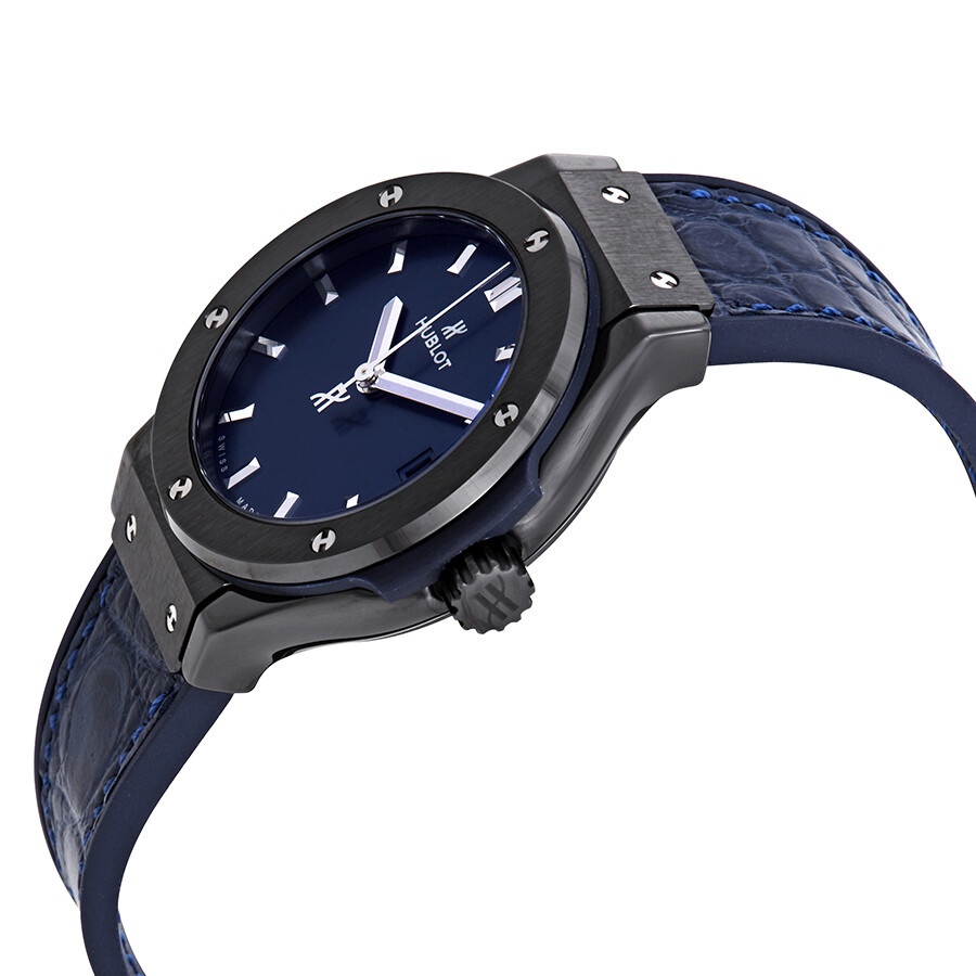 Hublot Classic Fusion Blue Dial Ladies Watch 581.CM.7170.LR - 2