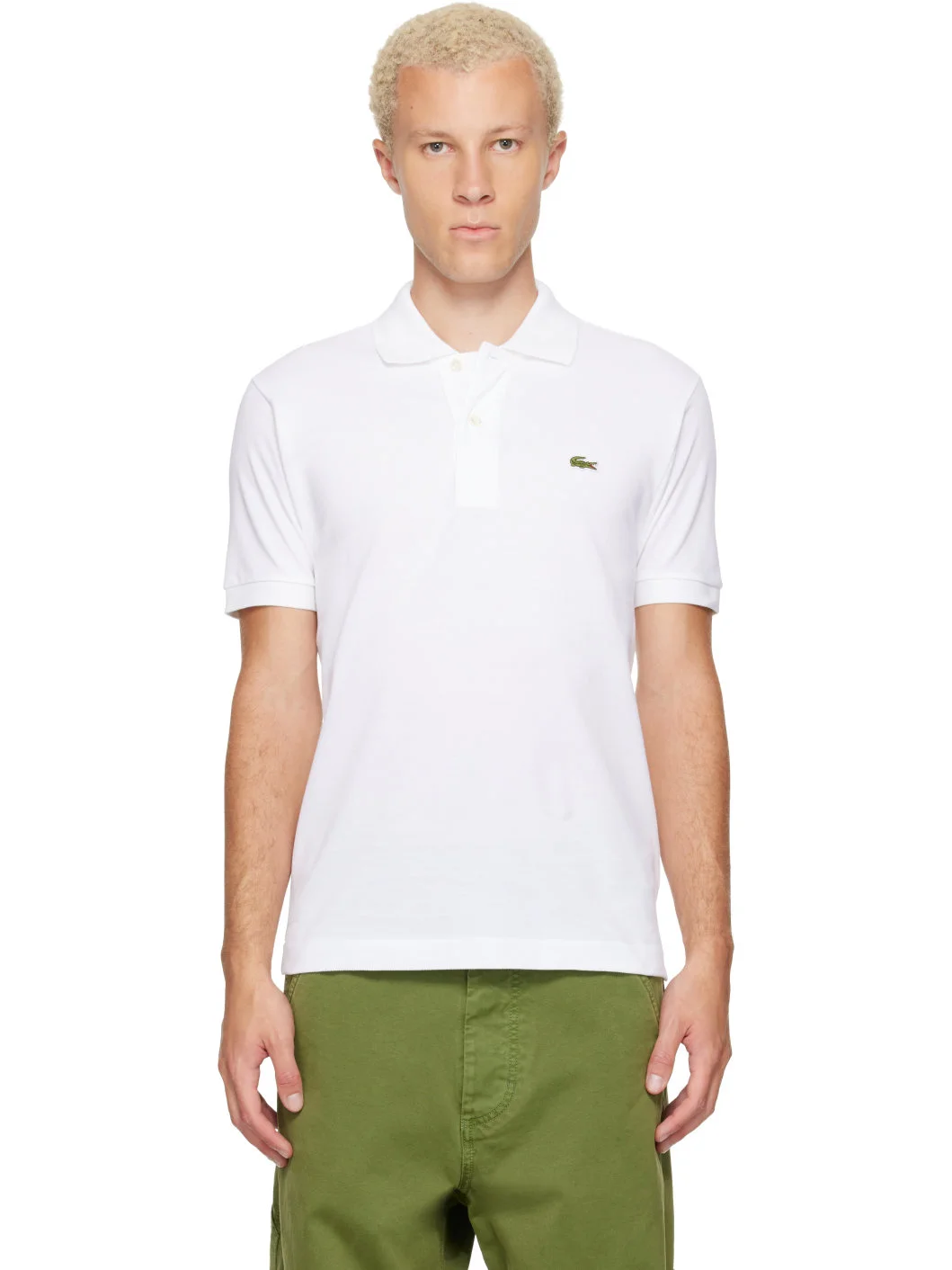 White Classic Fit Original L.12.12 Polo - 1
