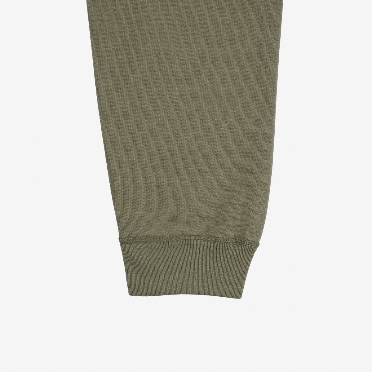 IHSW-70-OLV 14oz Ultra Heavyweight Loopwheel Cotton Sweat Pants - Olive - 6