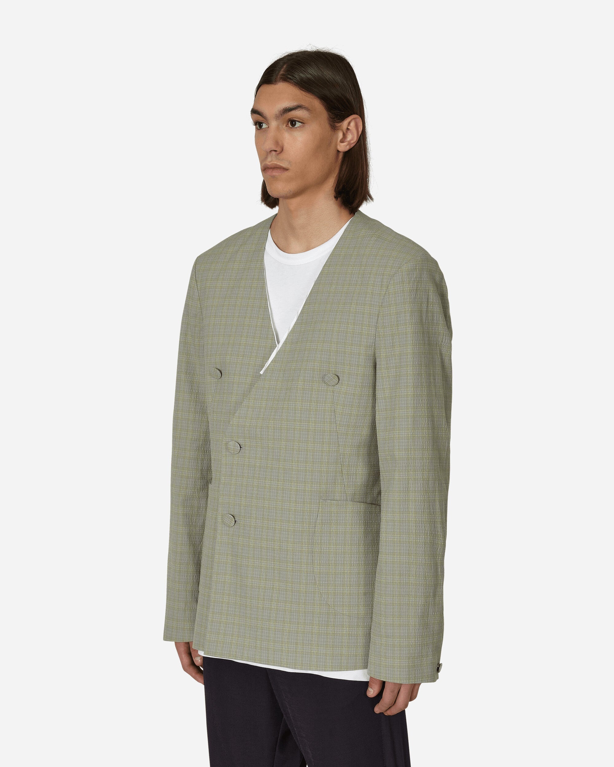 Oma Reversible Blazer Stone Yellow - 2