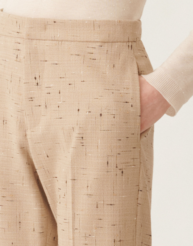 Montefalco buttoned tailoring trousers 5