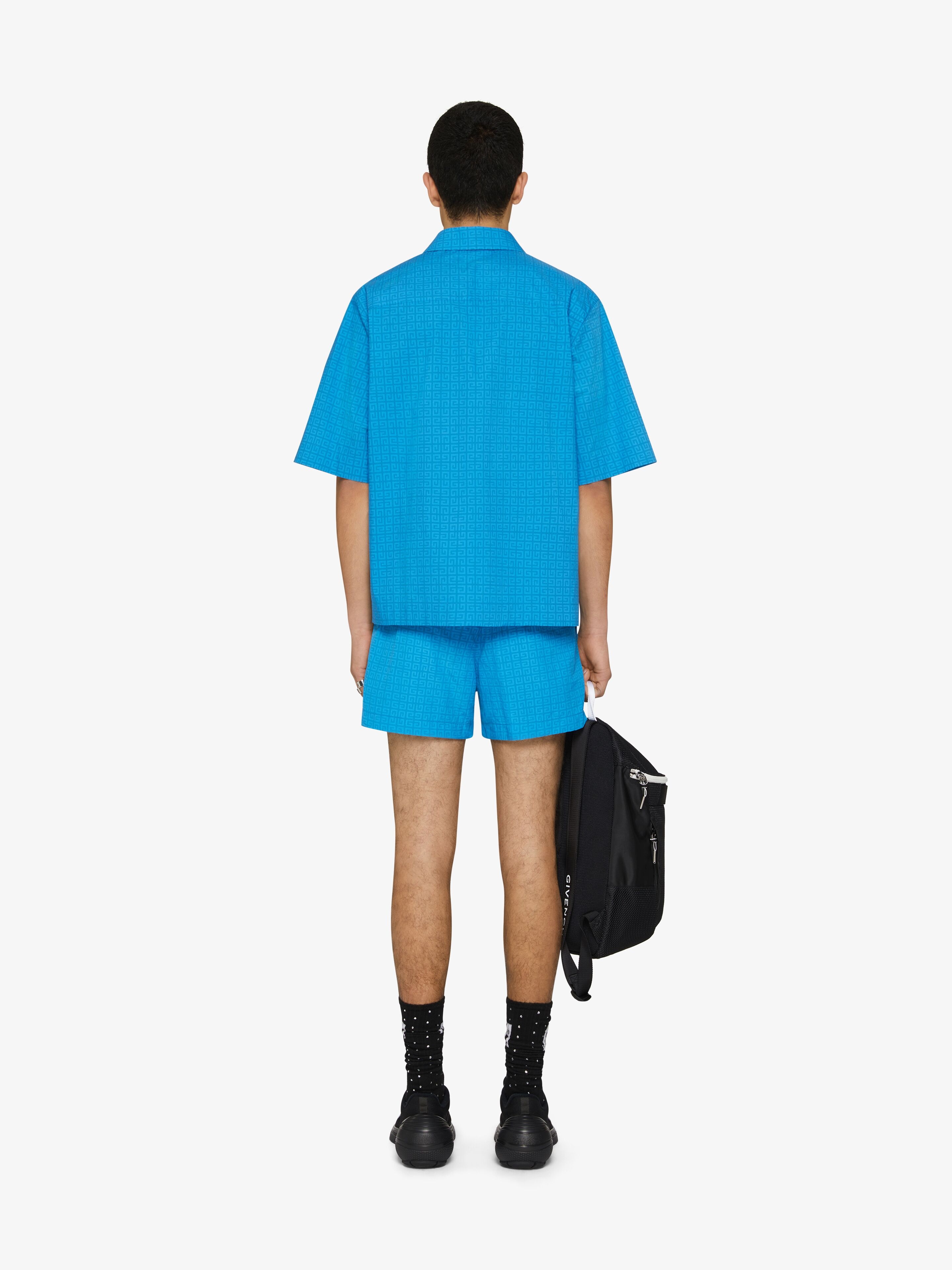 BOXY FIT SHIRT IN 4G POPLIN - 4