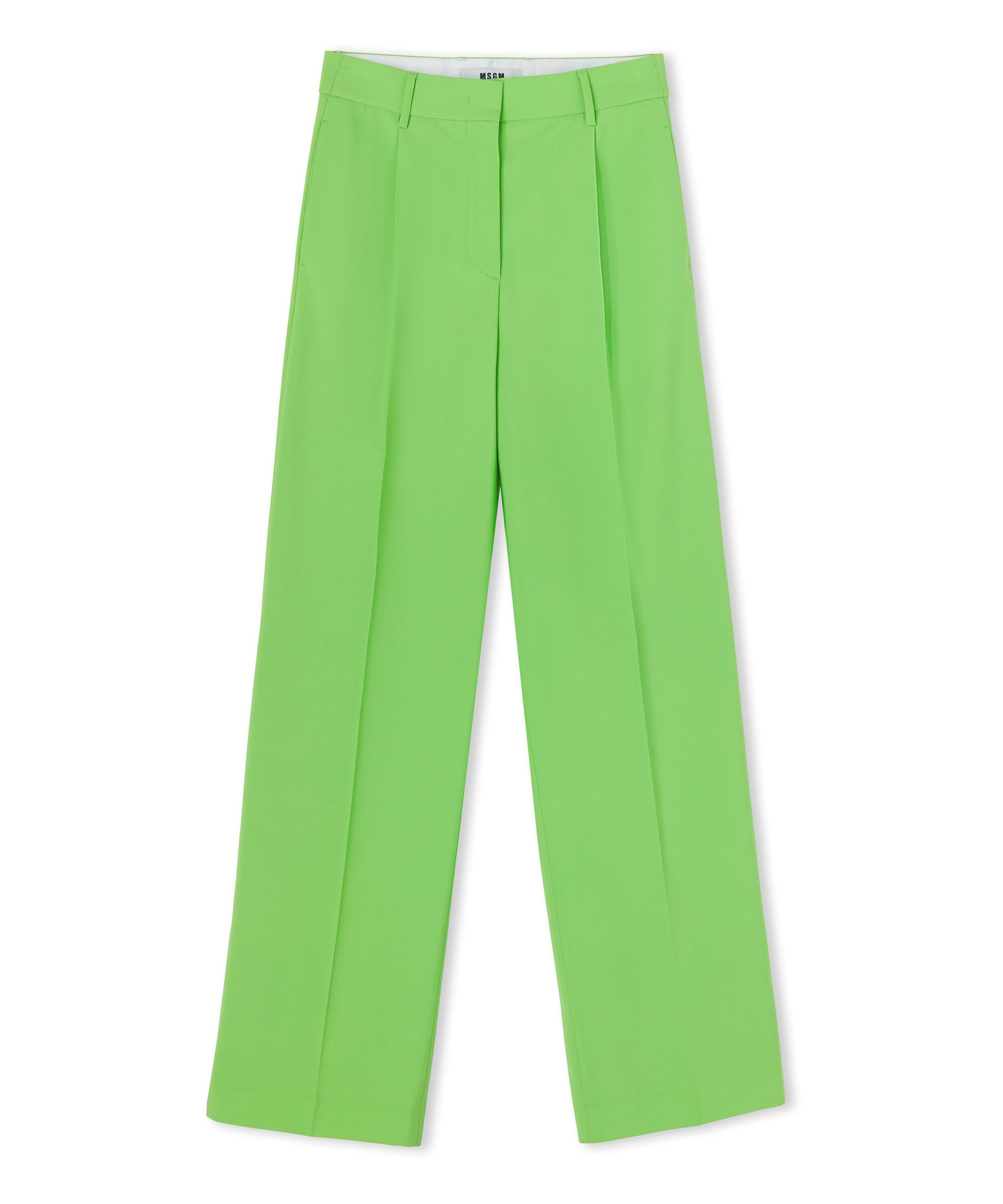 Lightweight wool tailored pants with straight legs - 1