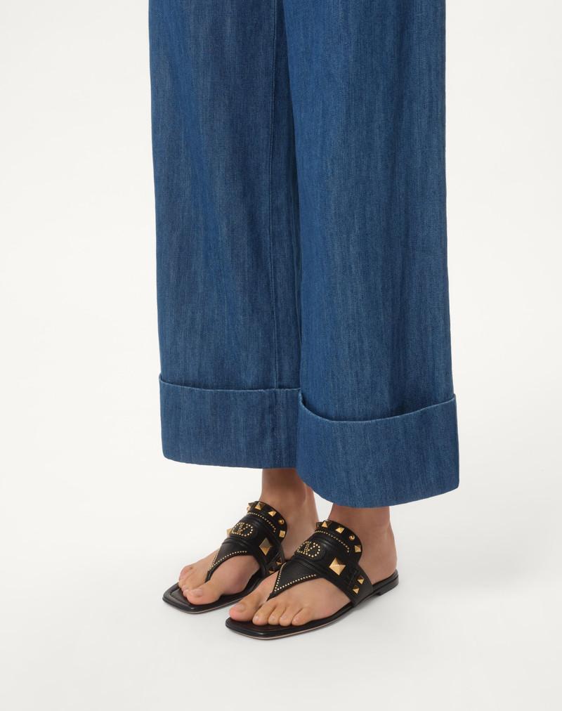 Valentino PLASTER CASTER BUFFALO THONG SANDAL outlook