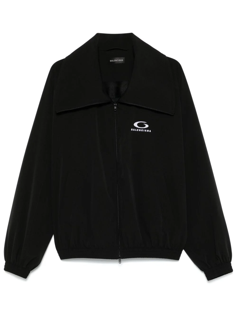 logo-embroidered jacket - 1