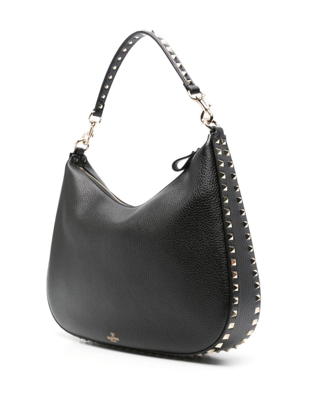 Rockstud leather shoulder bag - 3