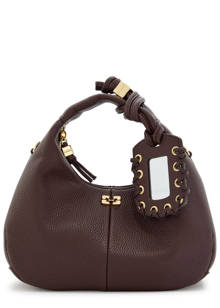 Ganni Mini Leather Hobo bag - 1