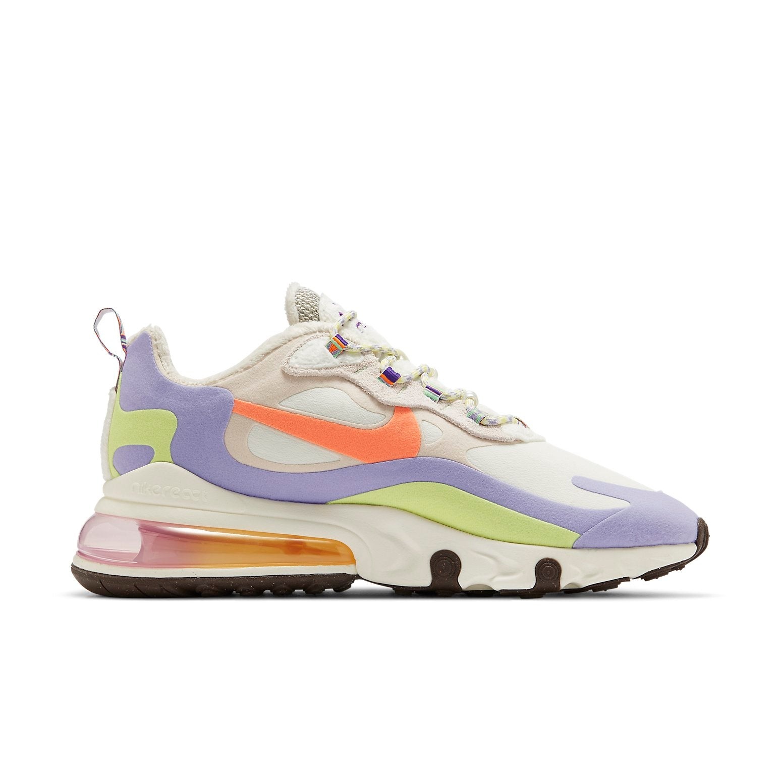 (WMNS) Nike Air Max 270 React 'Sail Orange Frost' DC3276-101 - 2