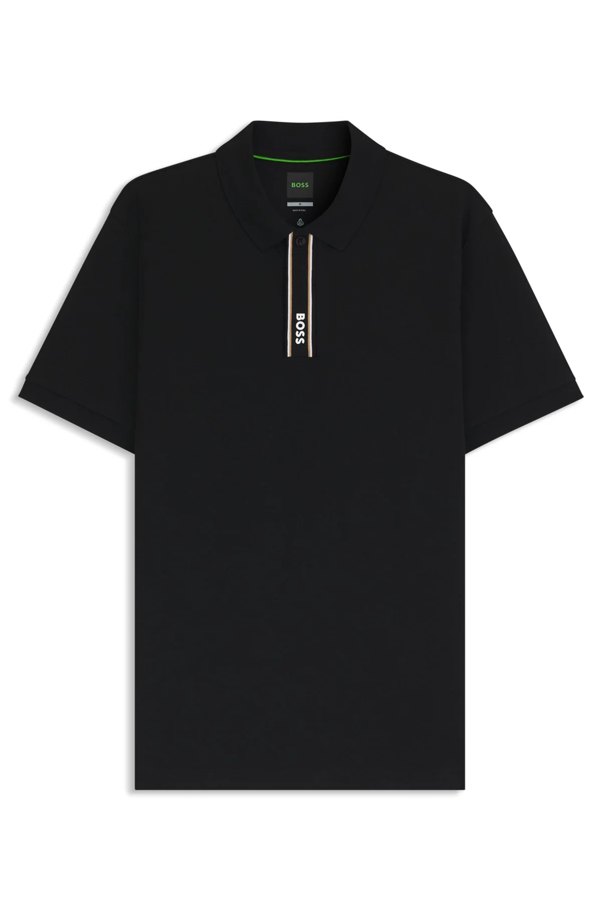 PADDY POLO SHIRT WITH LOGO PLACKET - 1