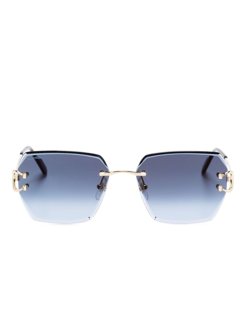 Signature C square-shape sunglasses 1