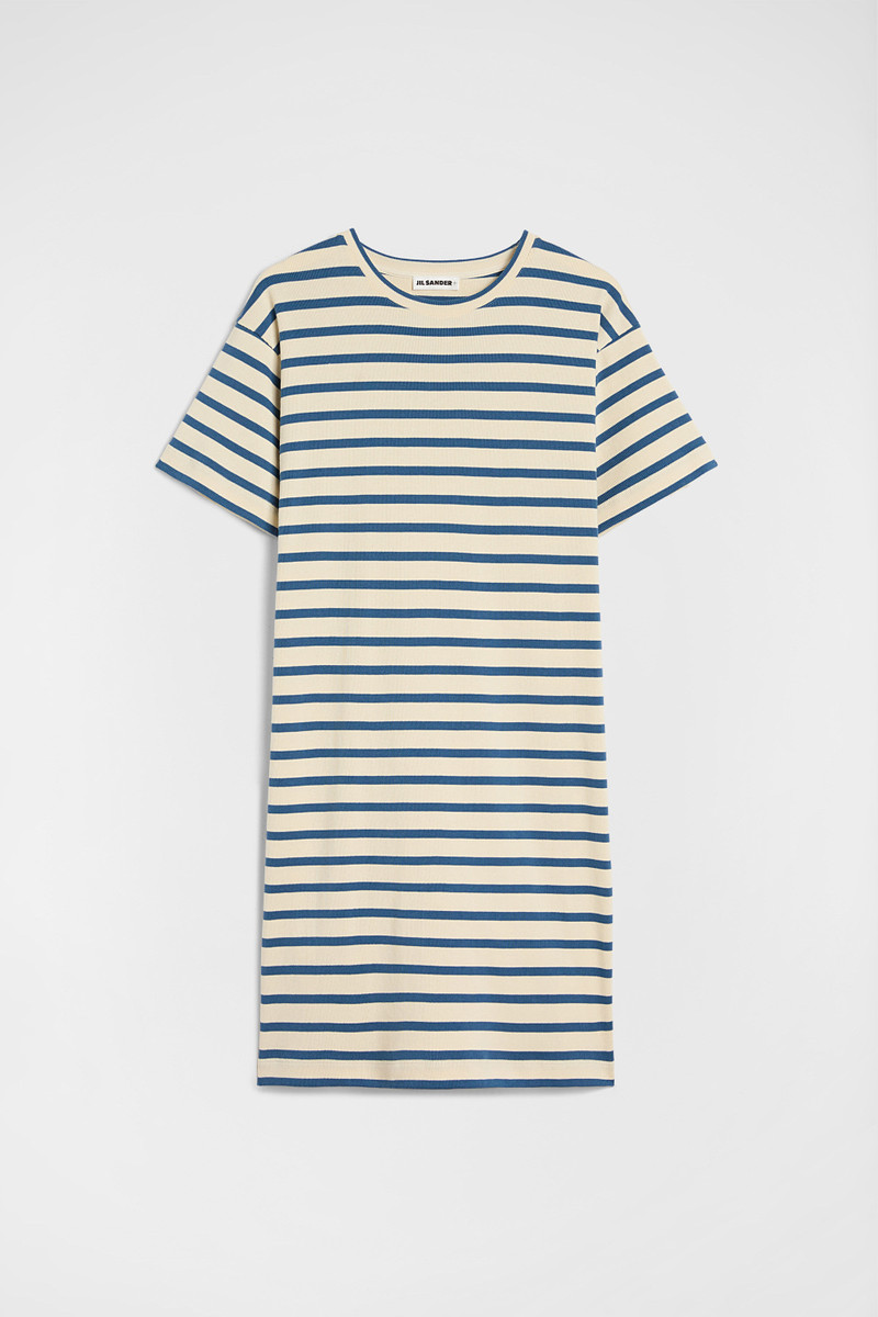 Cotton Crew-Neck Dress 1
