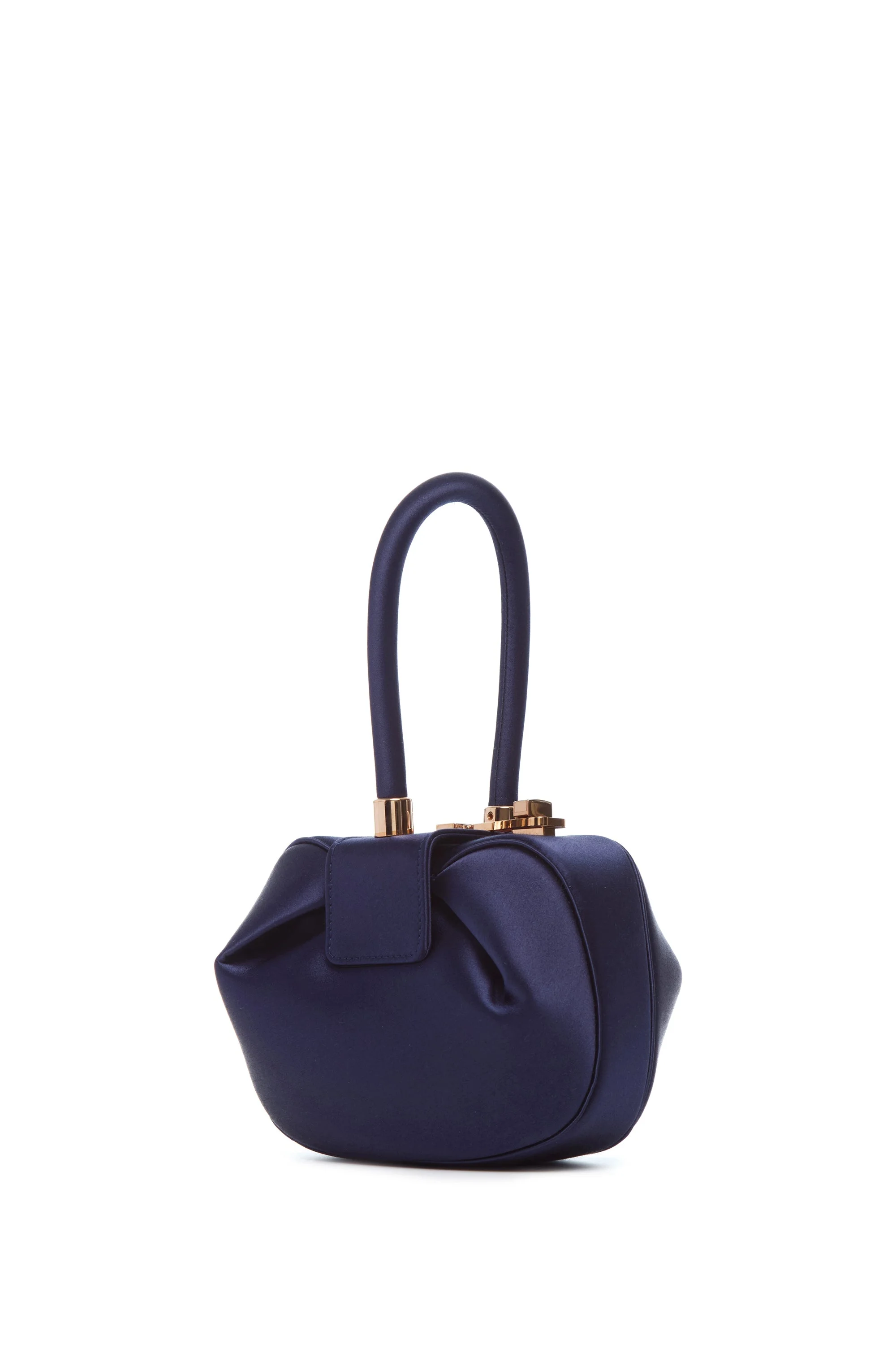 Demi Bag in Sapphire Satin - 1