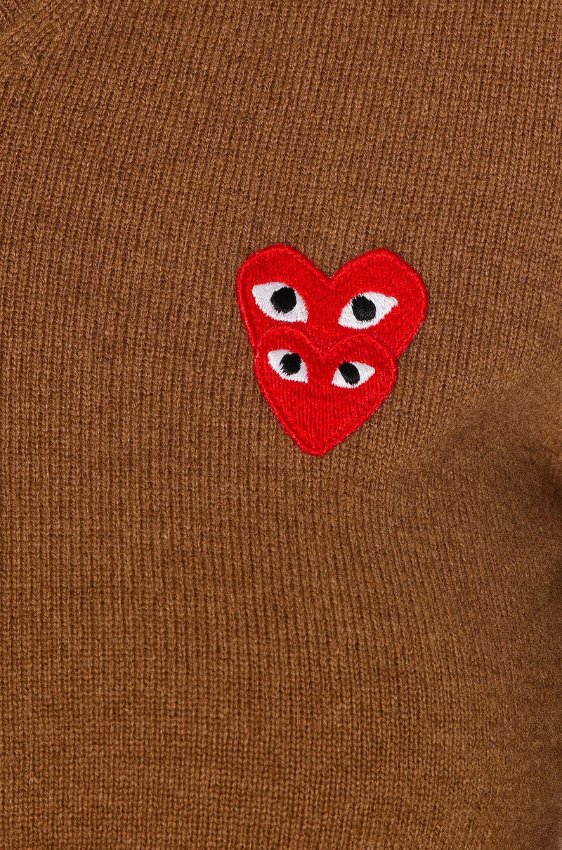 Comme des Garçons PLAY V-Neck Pullover outlook