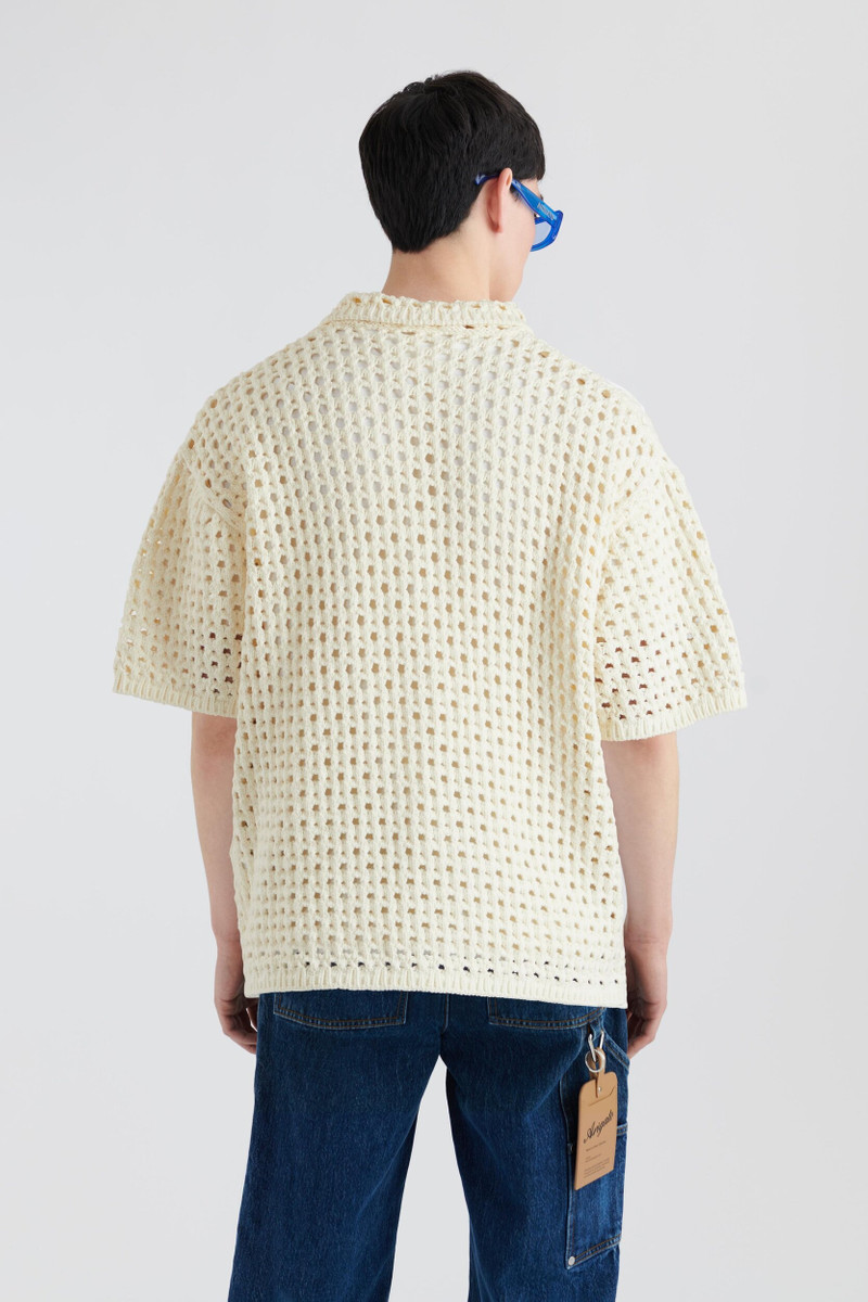 Franco Mesh Knit Shirt 3