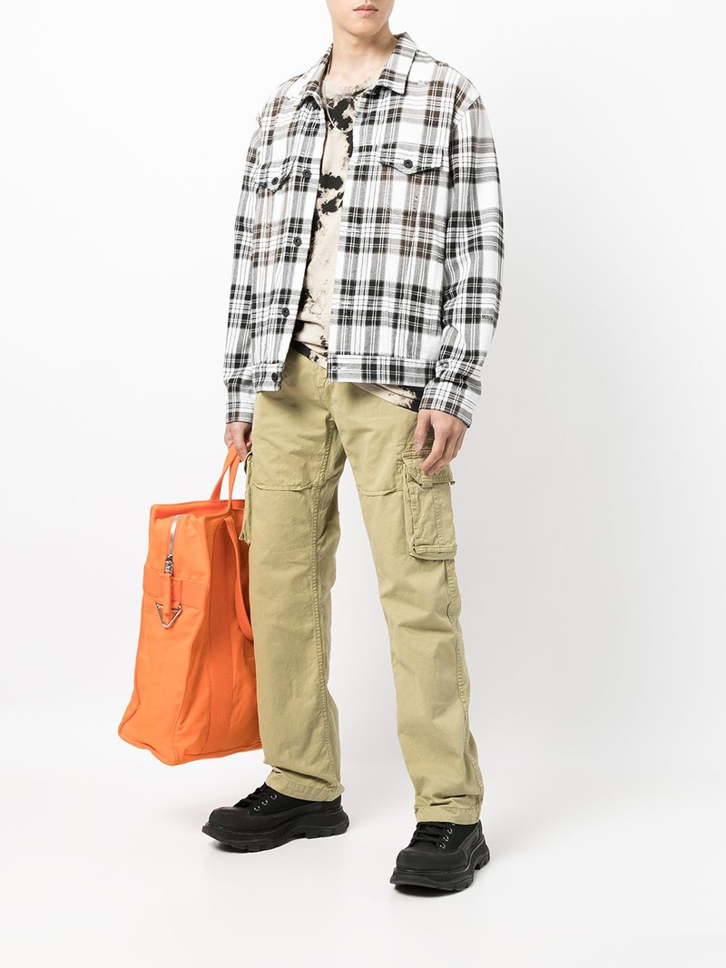 ALPHA INDUSTRIES straight-leg cargo trousers outlook