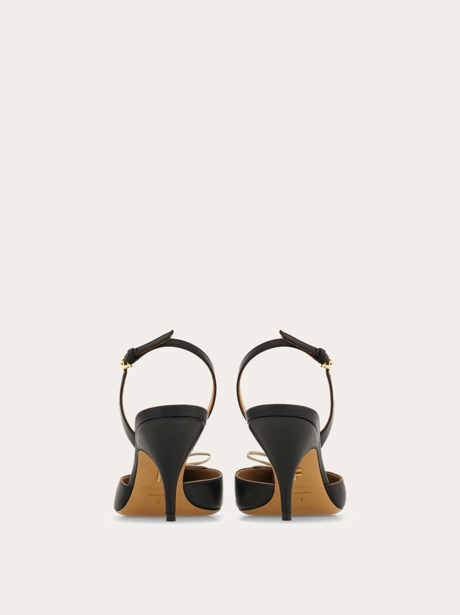 Mini bow slingback - 4